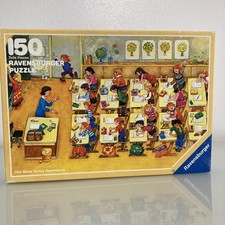 150 Teile Puzzle Ravensburger  Puzzle Alle gehen zur Schule 1984 +1 Teil Fehlt