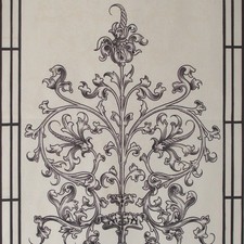 Glasmalerei Entwurf Fenster