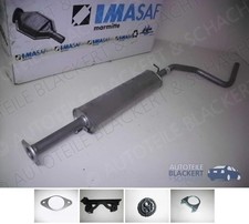 IMASAF Auspuff Mitteltopf für