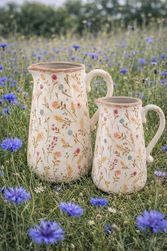 Streublumen krug vase - streublumen,
