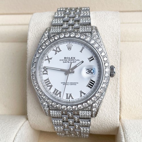Rolex datejust diamanten - datejust, 41mm