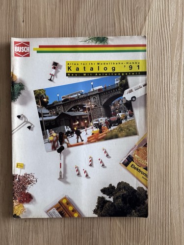 Busch modellbau katalog 1991 - modellbau-katalog,