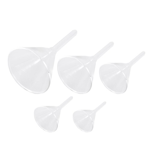 5pcs glas trichter - glas, pulver