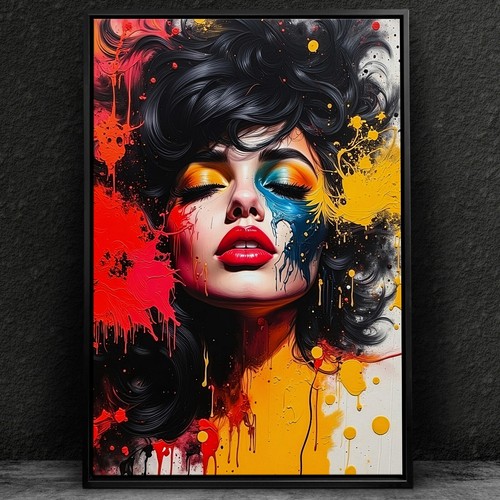 Wandbild abstrakte bunte - wandbild,,