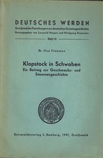 Klopstock in Schwaben Ein