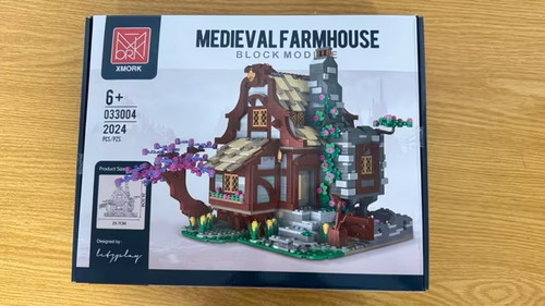 Mittelalterliches farmhaus - mittelalterliches,