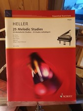 Alte Noten Heller 25 Melodic Studies Für Klavier Melodische Studien