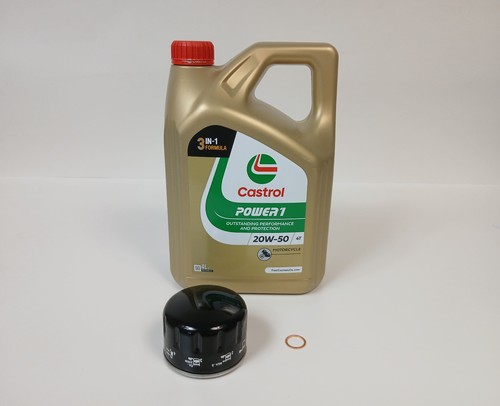 Service kit ölwechsel castrol - service,