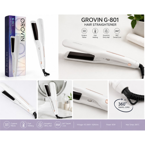 Grovin 801 haarglätter - grovin,
