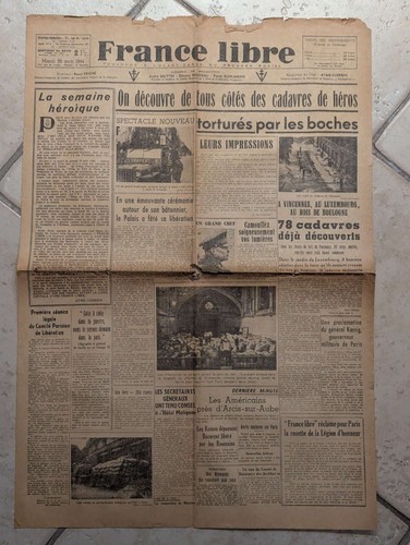 France libre august 1944 - 29.,