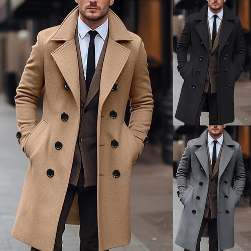 Eleganter herren wintermantel - eleganter,