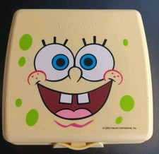 2003 tupperware sponge bob - 2003,