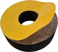 Dichtung Wandarmatur EPDM Zellkautschuk selbstklebend 1/2 Zoll - 64mmx24mmx20mm