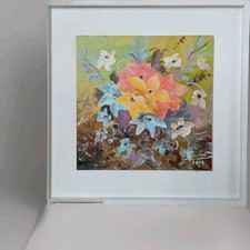 Unikat blumenbild x 30 - -,