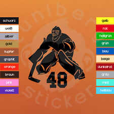 AUTO AUFKLEBER  „Goalie mit
