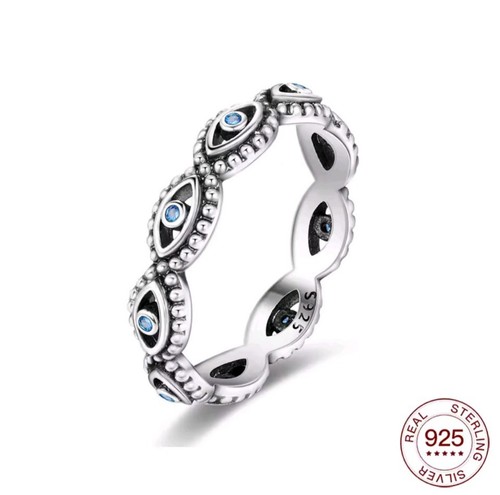 Nazar damenring silber 925 - damenring,