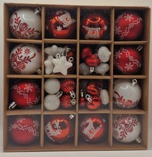 52-tlg. Weihnachtskugel Set