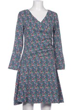 Maas Kleid Damen Dress Damenkleid Gr. EU 42 Baumwolle Blau #aafus12