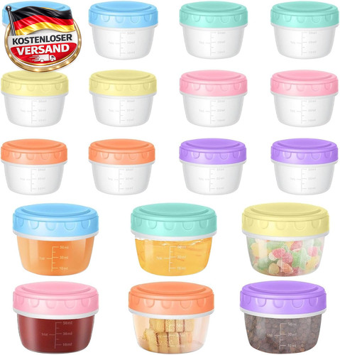 Kleine gefrierdosen 80ml - kleine,
