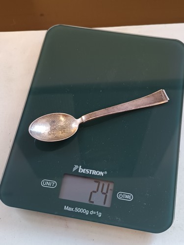 Wmf tee löffel silber 800 - tee,