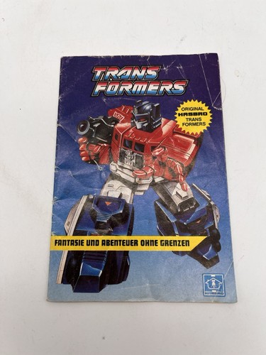Transformers booklet 1989 - transformers, g1