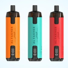 Al Fakher 8k E-Shisha E-Zigarette mit legaler Steuerbanderole Vape 2ml