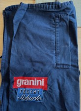 Granini  Bistroschürze Kochschürze Vorbinder Grillschürze Blau