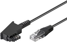 6m Routerkabel TAE-F - RJ45 (8P2C) Kabel Anschlußkabel DSL VDSL Fritzbox Router