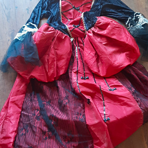 Damen vampir kostümkleid - vampir,