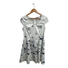 Orsay Kleid Damen Gr 42 Weiß