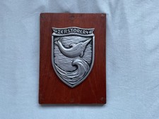 Altes Marine Wappen Zerstörer