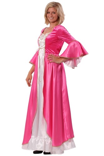Pinkes prinzessinnen kleid - prinzessinnen,