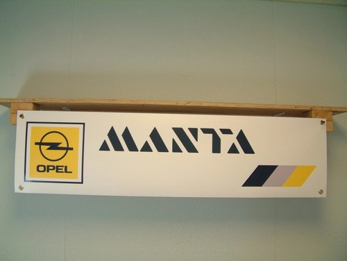 Opel manta banner oldtimer - banner, a