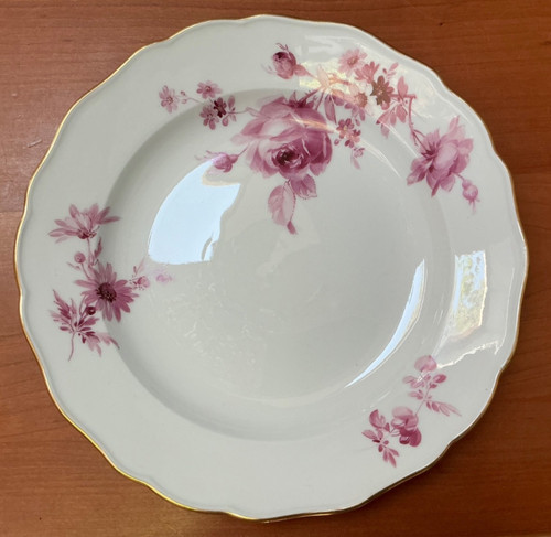 Meissen porzellan speiseteller - meissen,