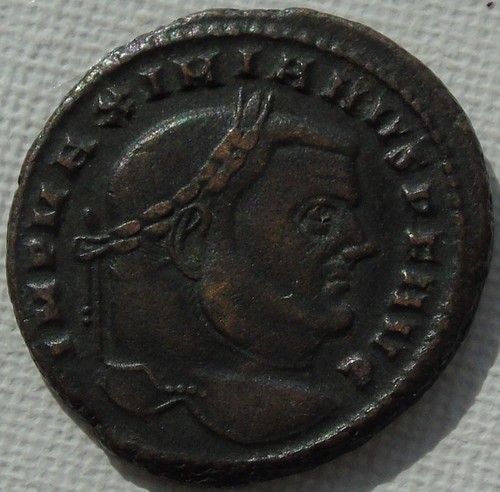 Maximianus bronze follis - bronze, /