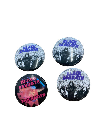 Black sabbath pin badge - pin,