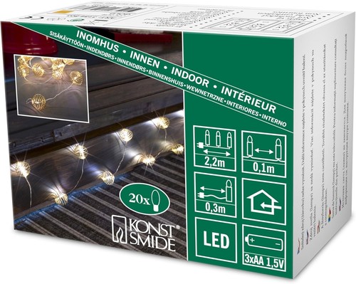 Led dekolichterkette - led,