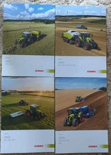 4 Prospekte Claas Traktoren