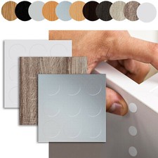 25 Selbstklebende Abdeckkappen Ø20mm Möbelpflaster 0,1€/st  Schraubenabdeckung