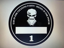 DIESEL Aufkleber Feinstaub