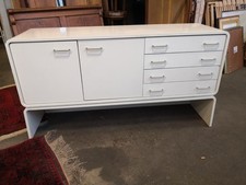Space Age White Sideboard 