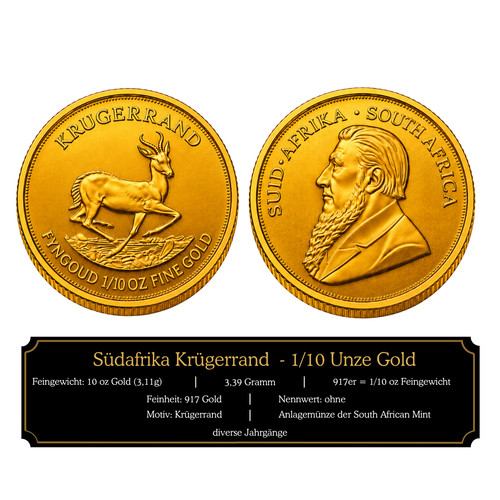 Südafrika krügerrand 10 - krügerrand,