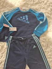 Adidas Warmes Anzug Sweatshirt  Jogginghose 3 Er Set Gut Erhalten 104