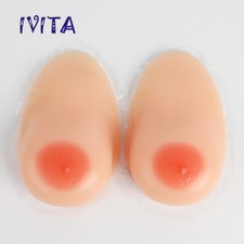 IVITA A-EE Cup S-4XL Selbstklebend Silikonbrüste Crossdresser Fake Brüste