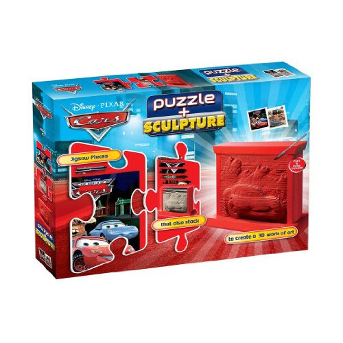 Puzzle sculpture cars - +,