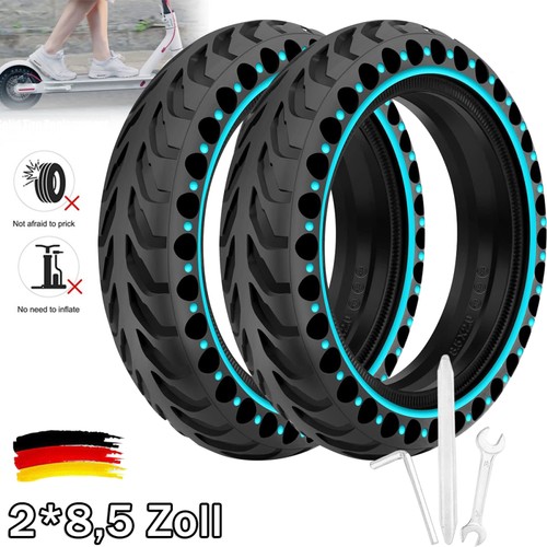 Zoll vollgummi reifen - 2x, 8.5