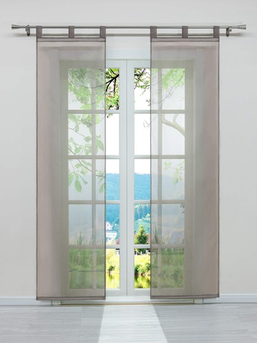 Schiebegardinen voile - schiebegardinen,