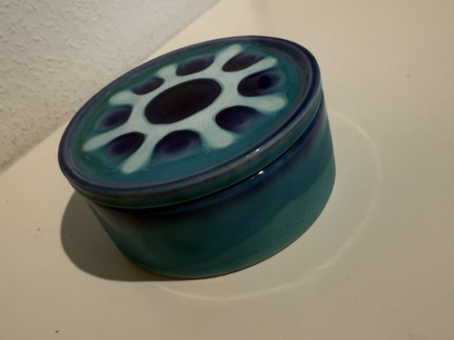 Keramik deckeldose vintage - keramik,