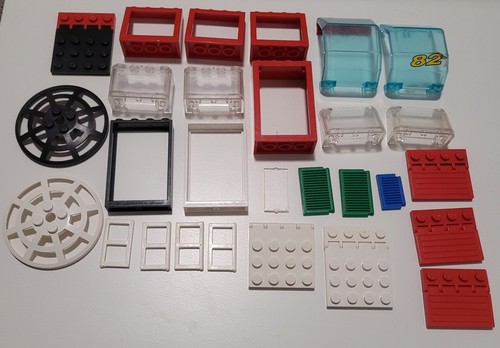 Lego system city - system, fenster