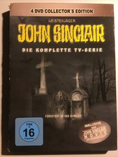 John Sinclair Collectors Edition TV Serie + Film 4 DVD's Rarität aus Sammlung